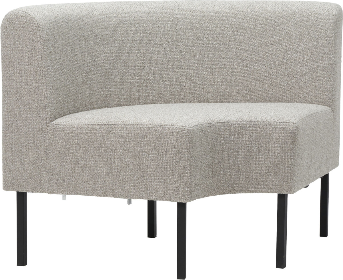House Doctor - Sofa - Hdcorner Seater - Natural - 80X60X85 Cm