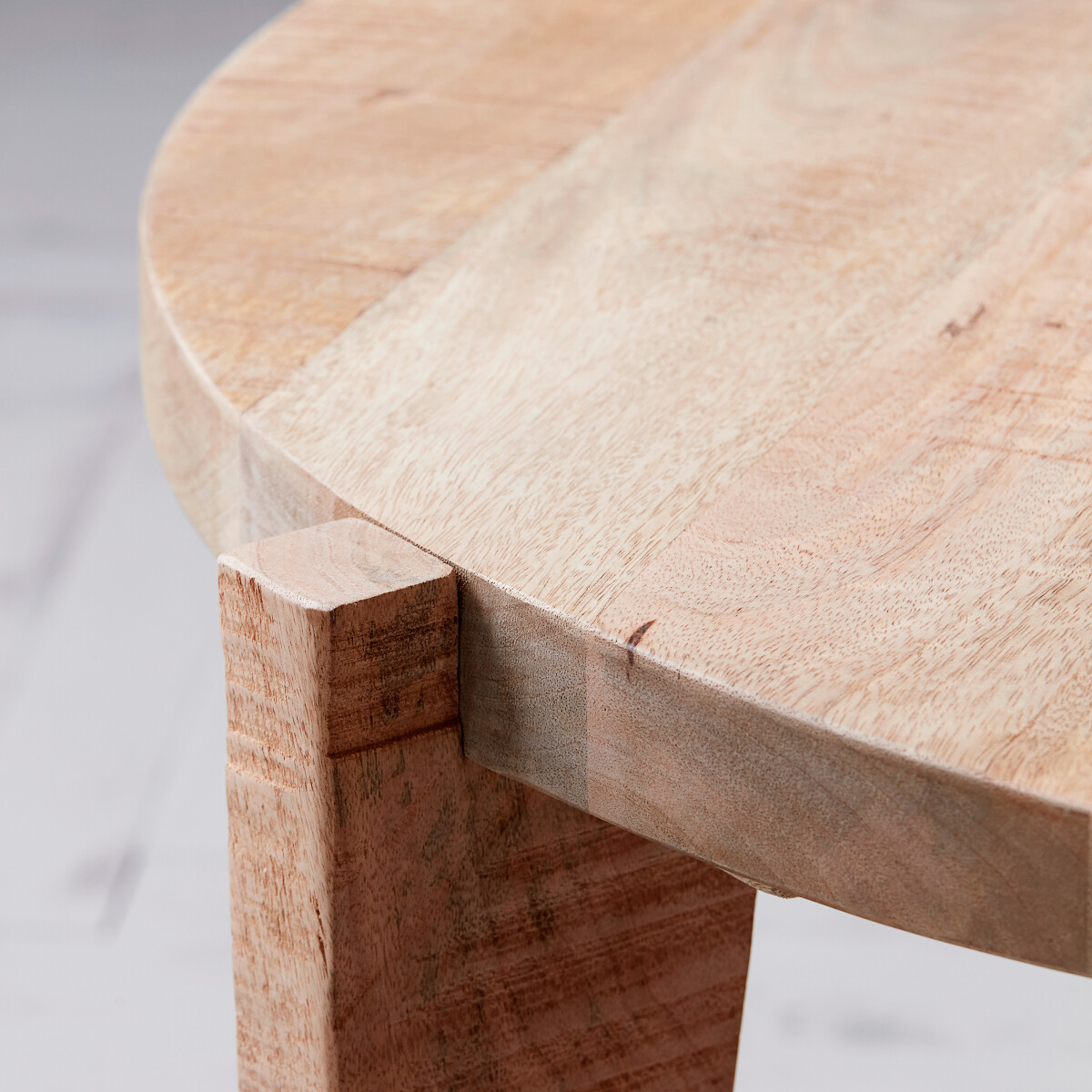 House Doctor - Sofabord - Bali - Natural - Ø 80 Cm