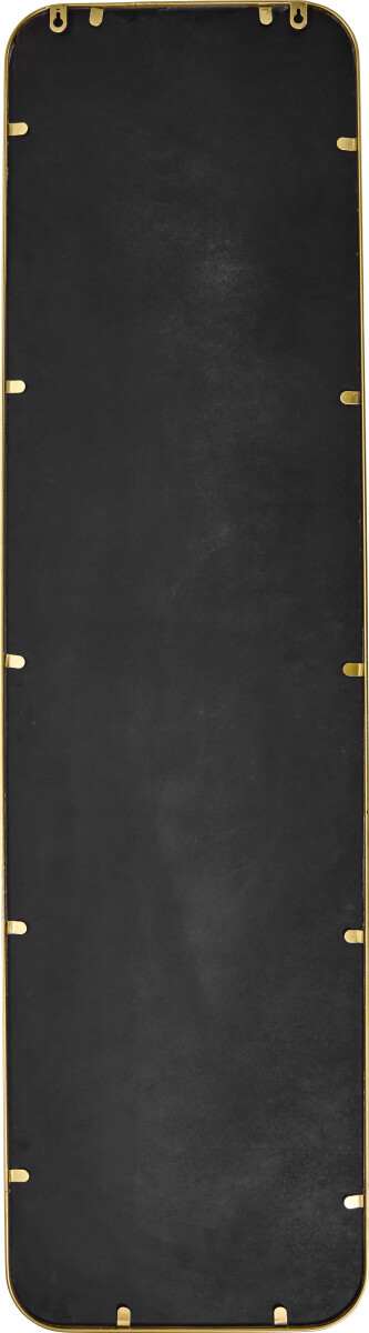 House Doctor - Spejl Til Væg - Hdmirror - Mdf Stål - Gylden