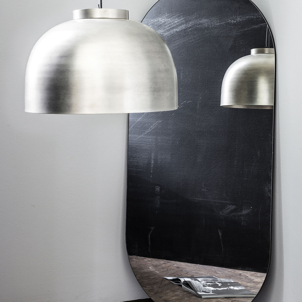 House Doctor - Spejl - Walls - Oval - Klar - 150X70 Cm