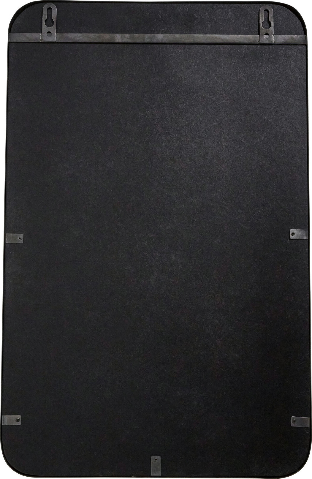 House Doctor - Spejl Med Hylde - Pejo - Sort Antik - 55X35 Cm