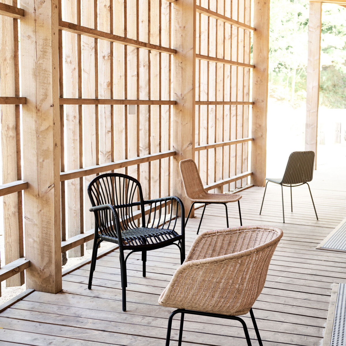 House Doctor - Stol - Hapur - Natur