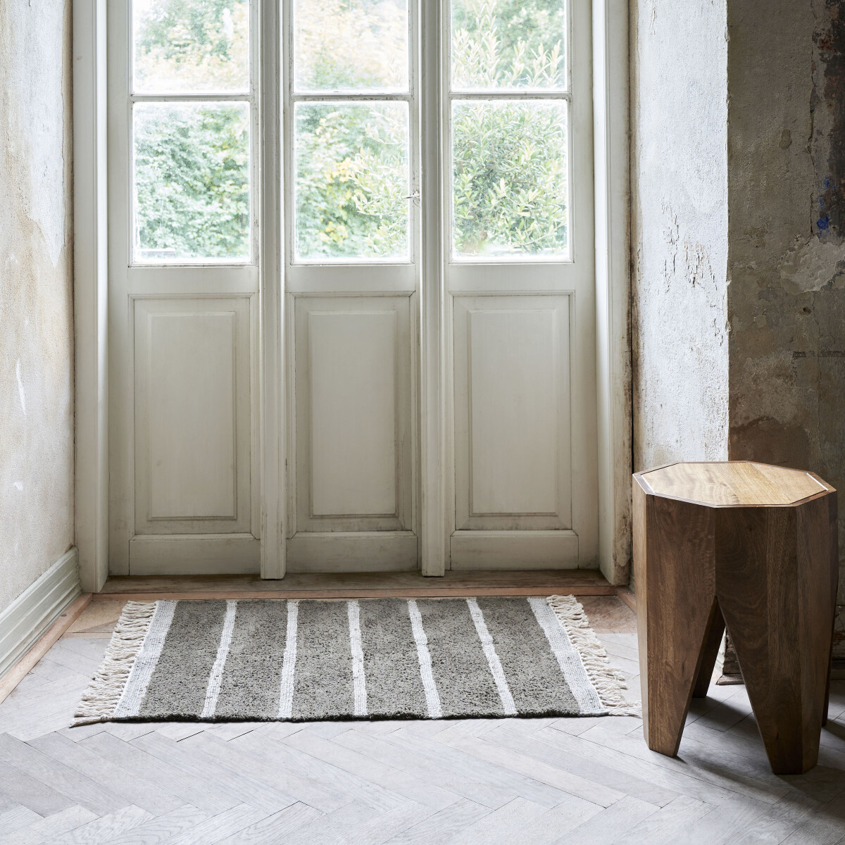 House Doctor - Gulvtæppe - Chen - Mørkebrun - 60X90 Cm