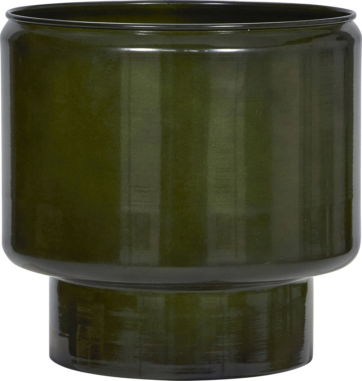 House Doctor - Krukker - Pile - Grøn - Ø 30 36 Cm - 2 Stk