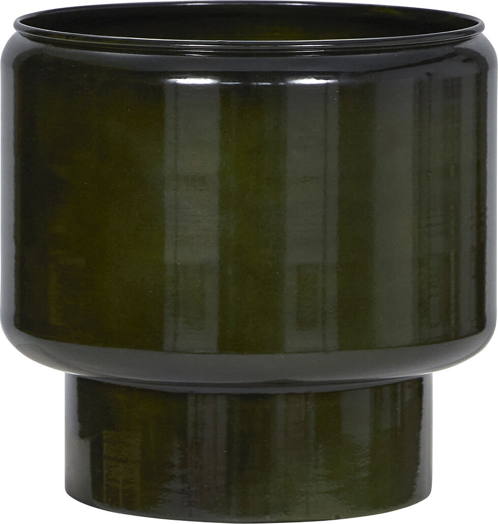 House Doctor - Krukker - Pile - Grøn - Ø 30 36 Cm - 2 Stk