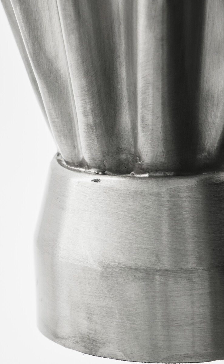 House Doctor - Vase - Hdflood - Børstet Sølvfinish - 33X23 Cm