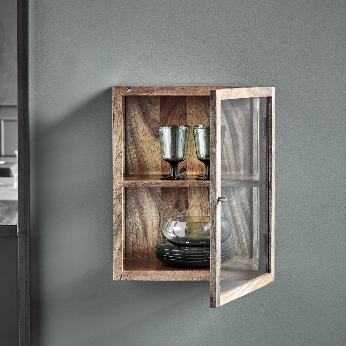 House Doctor - Vitrineskab - Montre - Træ - Antik Brun - 51X40 Cm