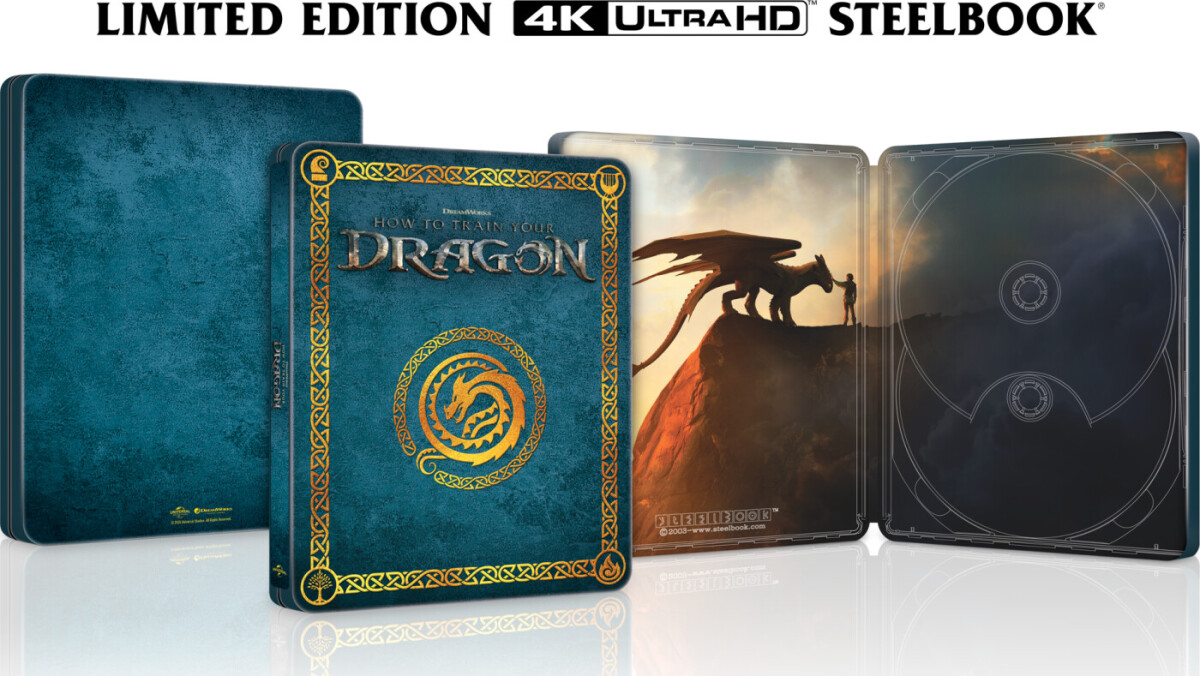 Sådan Træner Du Din Drage Steelbook - Live Action 2025 How To Train Your