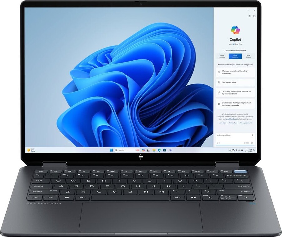 Hp - Omnibook Ultra Flip Ai Intel Core Ultra 7 256V 14 28K Oled Touch 16Gb