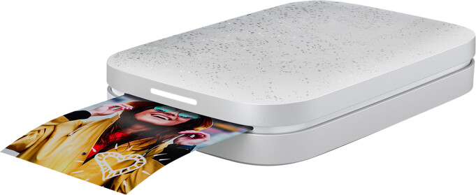 Hp - Sprocket Luna Pocket Photo Printer