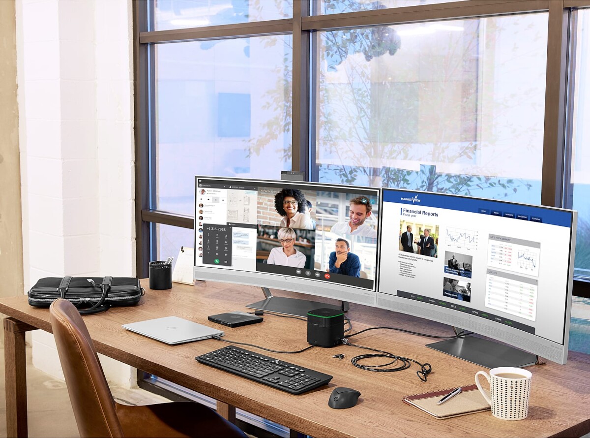 Hp - Usb External Dvd-Rw Drive Black