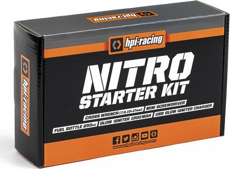 Pack De Démarreur USB HPI Racing Pour Voitures Nitro - Compatible Avec Tous Les Modèles HPI Nitro