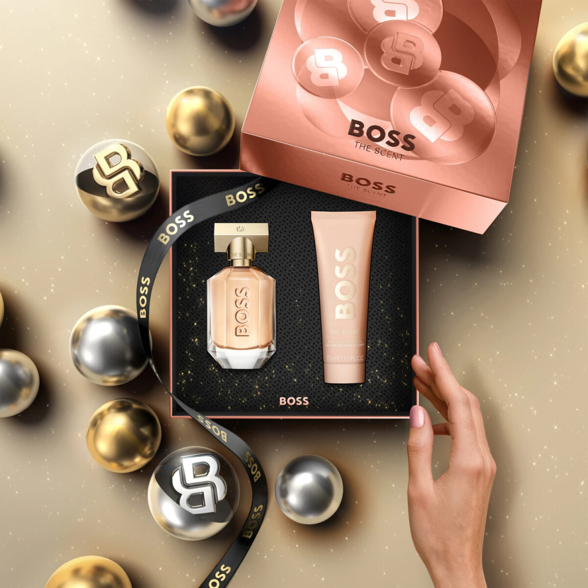 Hugo Boss - Xmas The Scent For Her Edp 30Ml Body Lotion 50Ml - Gift Set