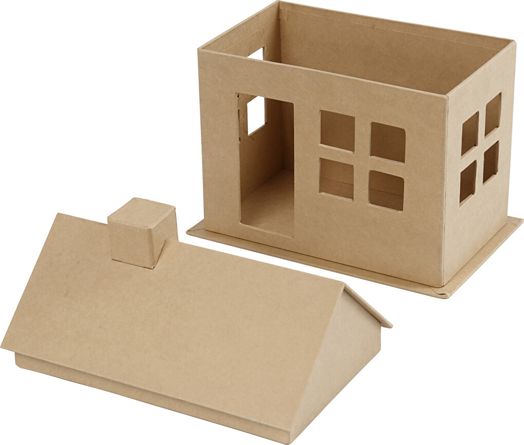 Hus - H 23 Cm - D 14 5 Cm - L 22 5 Cm - 1 Stk
