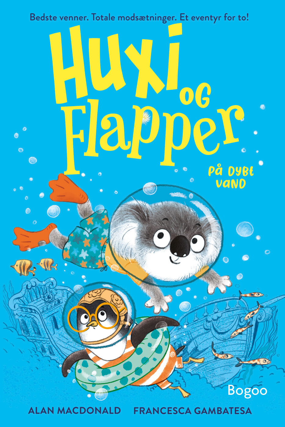 Huxi Og Flapper På Dybt Vand