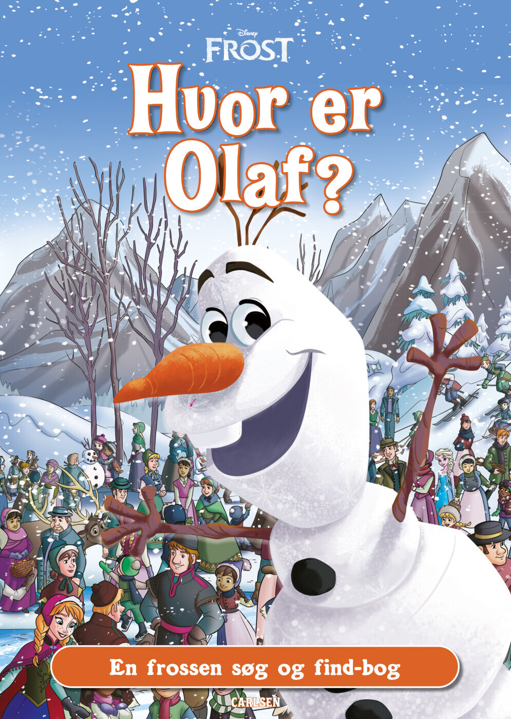 Hvor Er Olaf En Søg Og Find-Bog