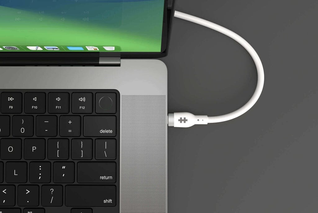 Hyper - Usb-C Kabel - 2M - Silikone - 240W - White