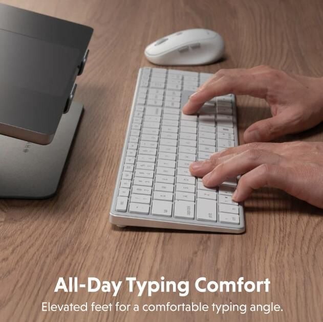 Hyper - Bluetooth 50 Wireless Keyboard Nordic Space Grey