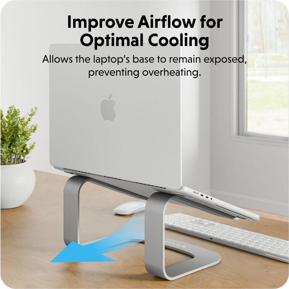 Hyper - Hyperspace Ergonomic Laptop Stand Space Grey