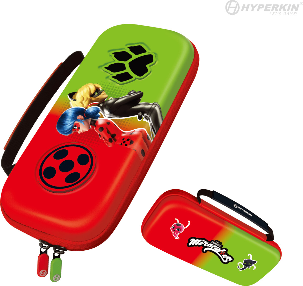 Hyperkin Official Miraculous Hard Carrying Case - Switchliteoled Bug Cat