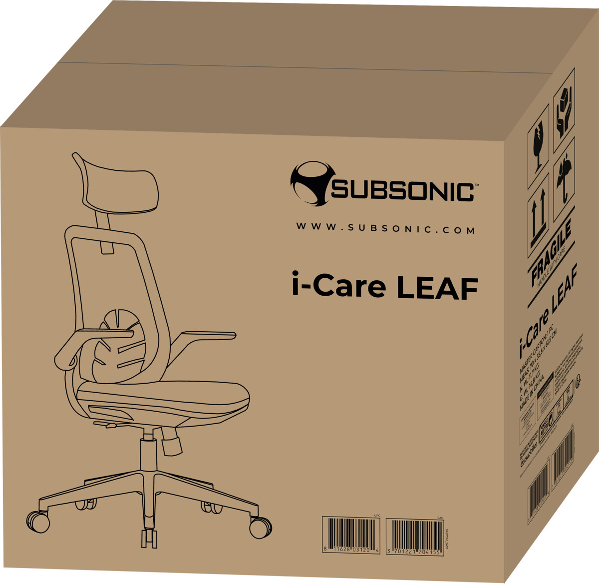 I-Care Leaf Mesh Black