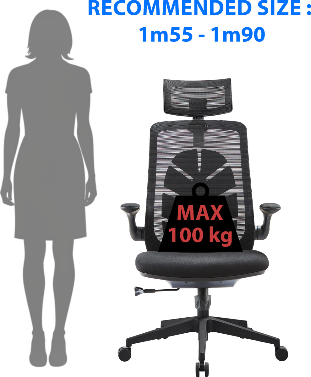 I-Care Leaf Mesh Black