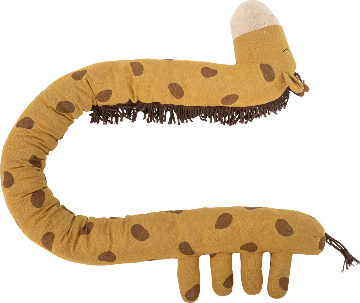 Bloomingville Mini - Ibber Bamse - Orange - Bomuld - 184 Cm