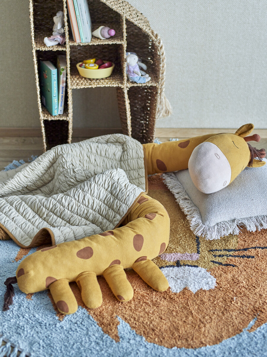 Bloomingville Mini - Ibber Bamse - Orange - Bomuld - 184 Cm