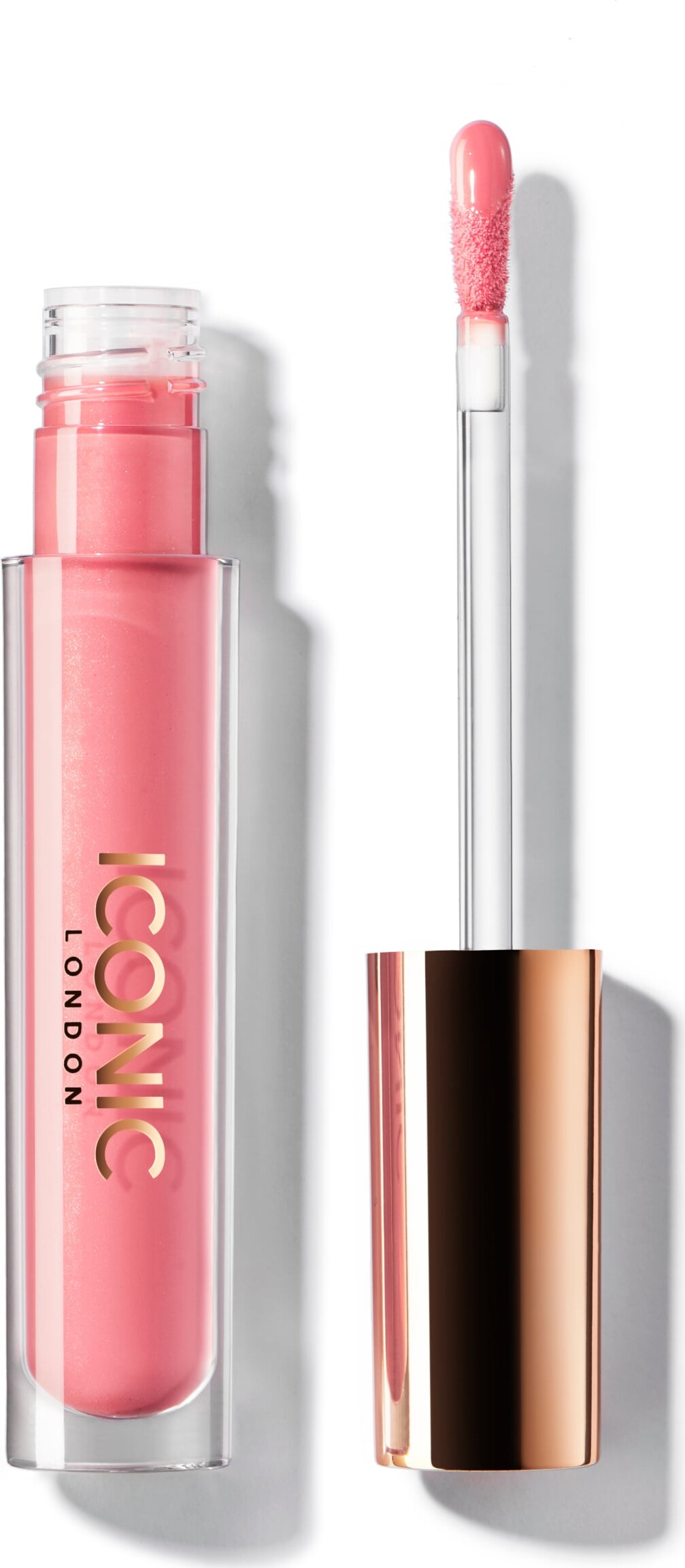 Iconic London - Lip Plumping Gloss - Peek-A-Boo - Bright Pink