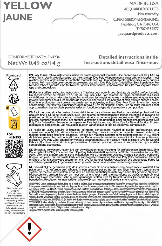 Idye Poly - Gul - 14 G