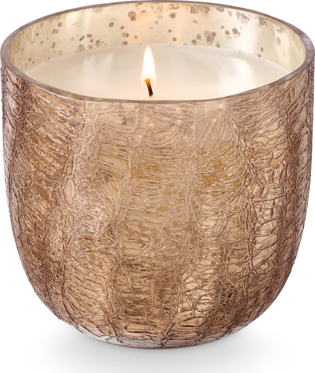 Illume - Duftlys - Woodfire - Crackle Glas - 80 Timer
