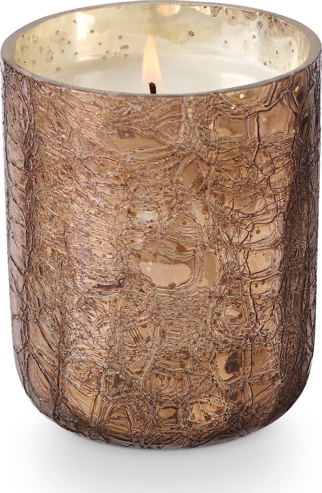 Illume - Duftlys - Woodfire - Crackle Glas - 40 Timer