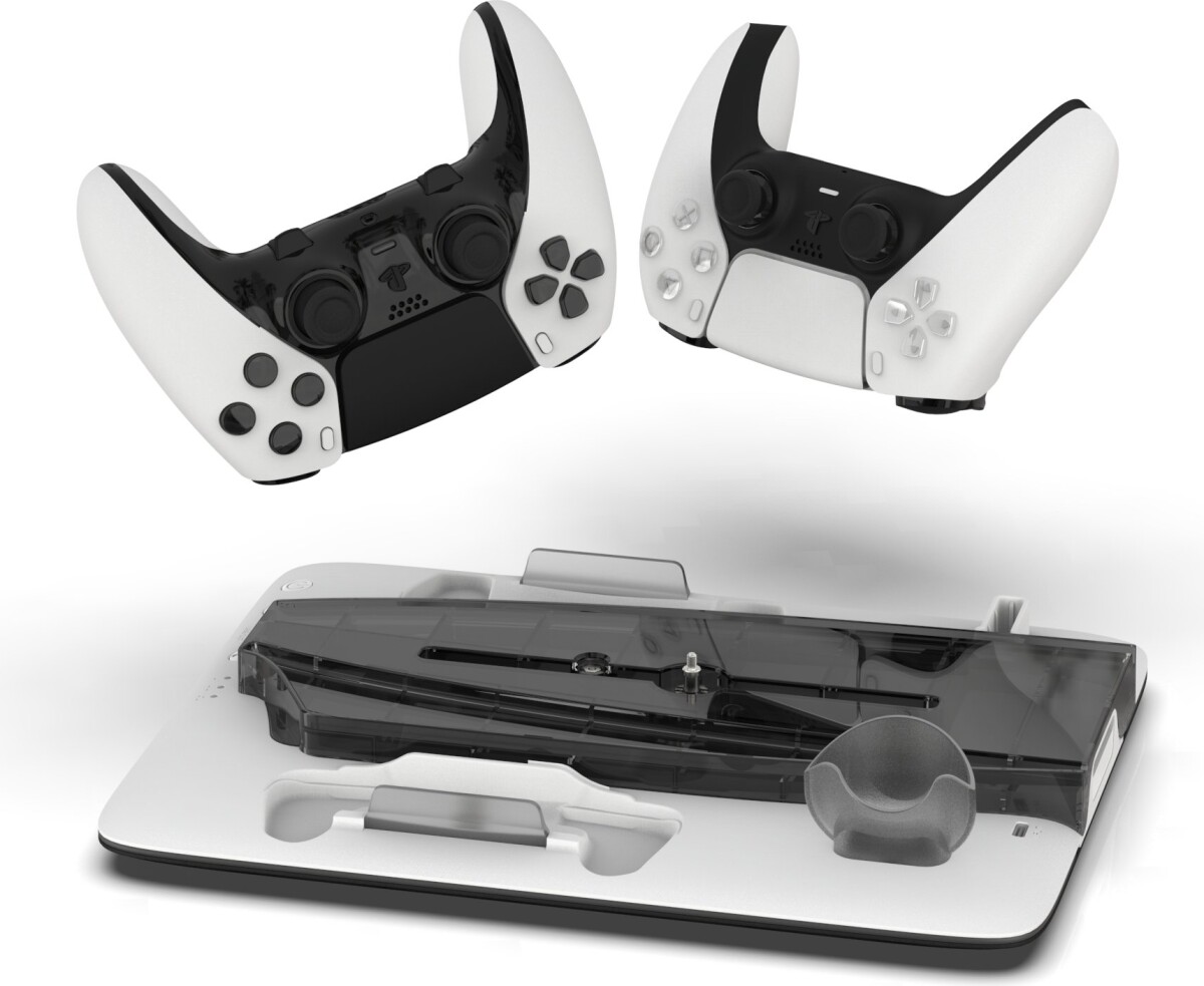 Imp Tech - Dlx Multi Function Charge And Cool Stand - Grey