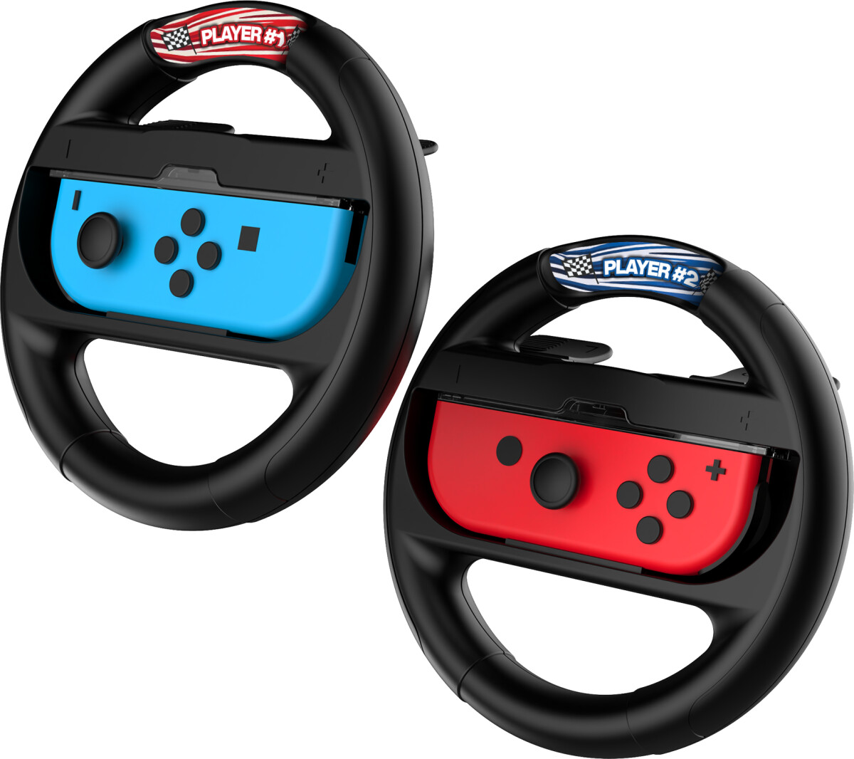 Imp Tech Twin Wheel Pack With Sticker Kit For Switch And Switch 2 Joycons