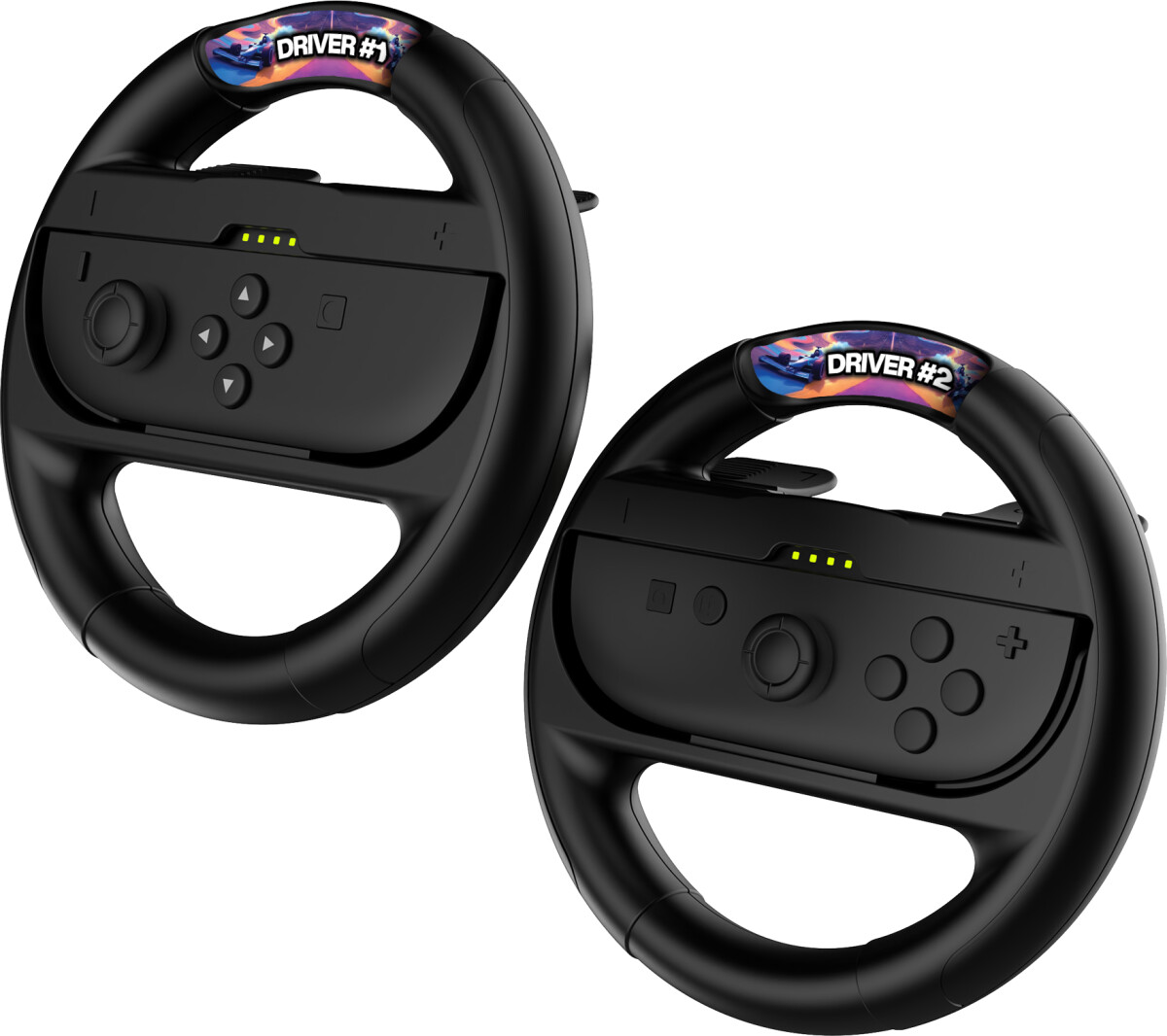 Imp Tech Twin Wheel Pack With Sticker Kit For Switch And Switch 2 Joycons
