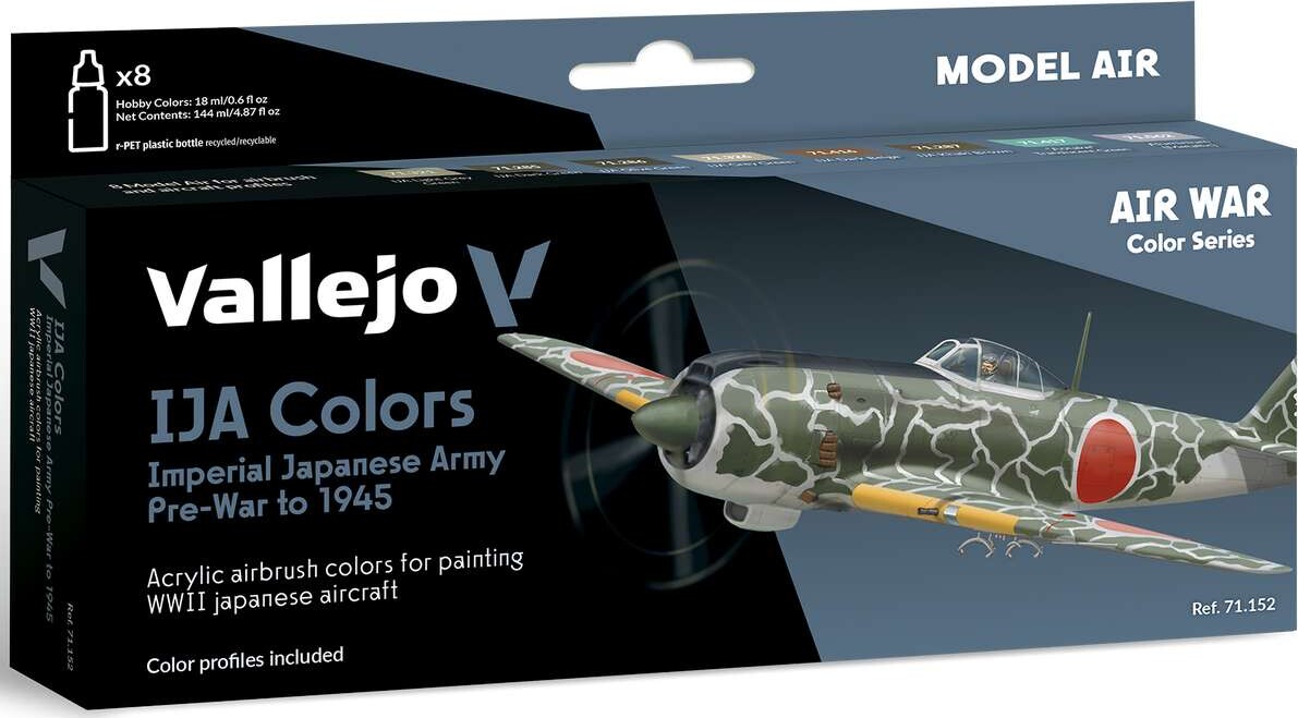 Vallejo Model Color 16 u. (18 ml.) German AFV Colors WWII