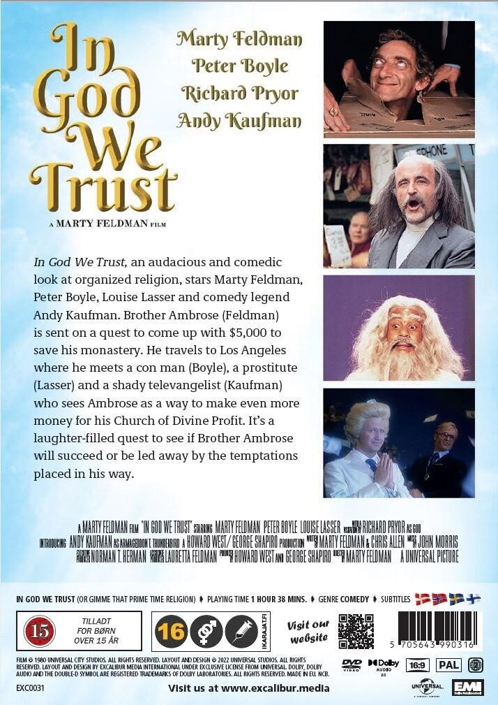 In God We Trust Vorherre Til Vejrs