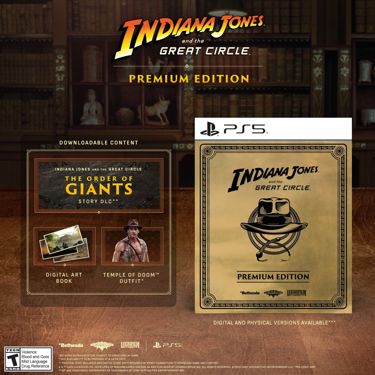 Indiana Jones And The Great Circle Premium Edition