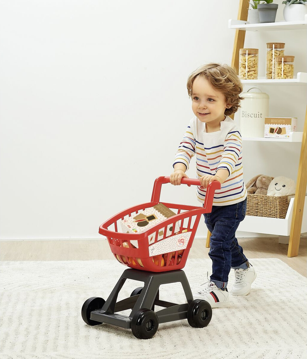 Indkøbsvogn Med Tilbehør - Ecoiffier
