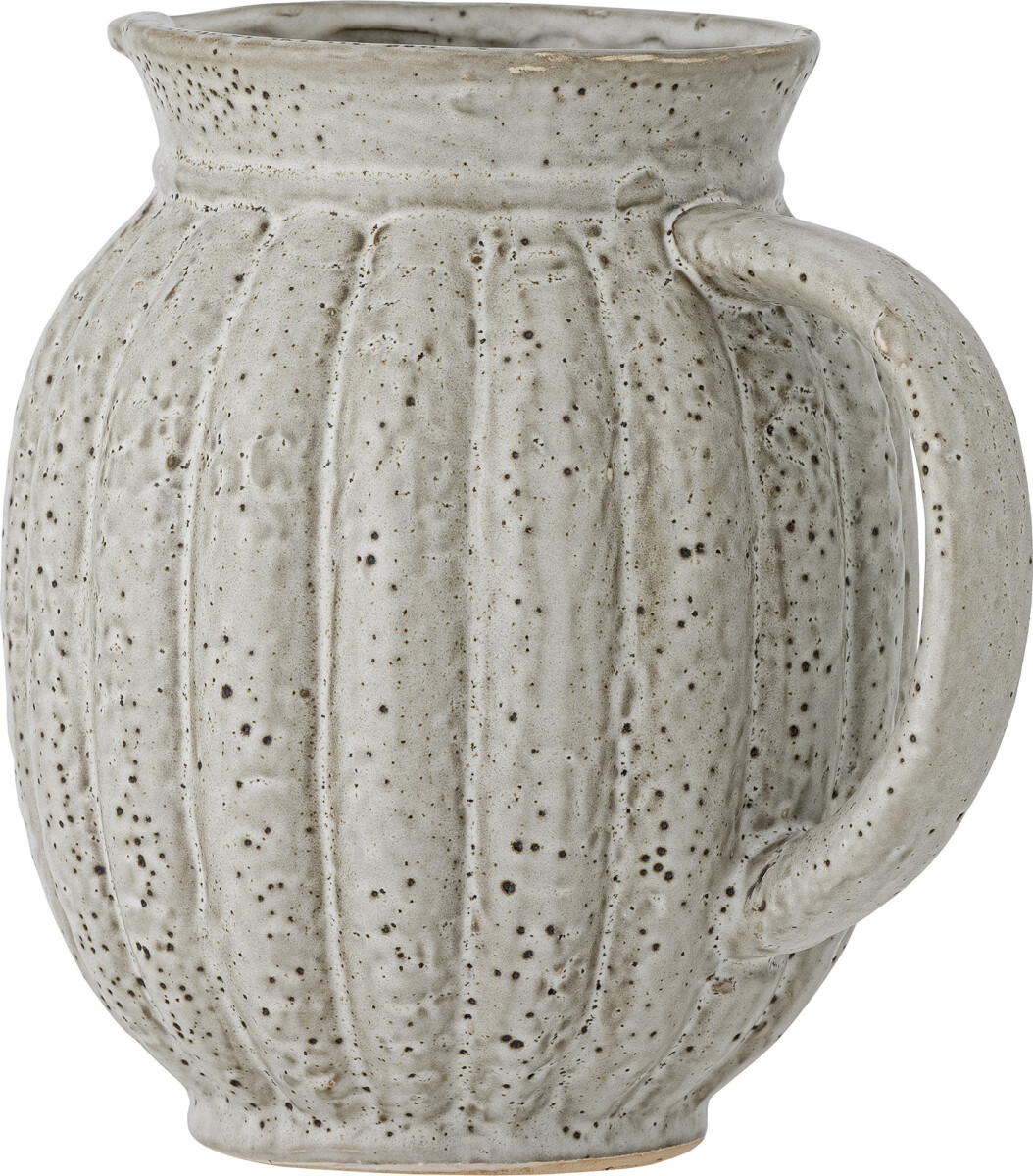 Bloomingville - Indrid Kande Til Vand - Grå - Stentøj Keramik