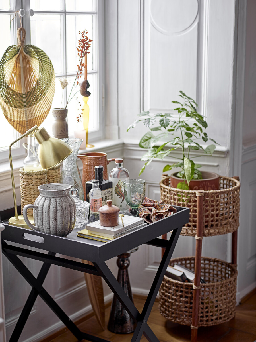 Bloomingville - Indrid Kande Til Vand - Grå - Stentøj Keramik