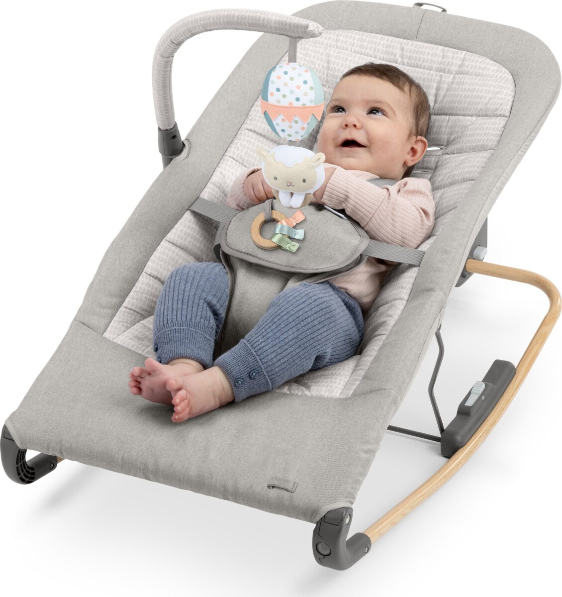 Ingenuity - Keep Inmotion Automatisk Skråstol - Grå - 0-6 M