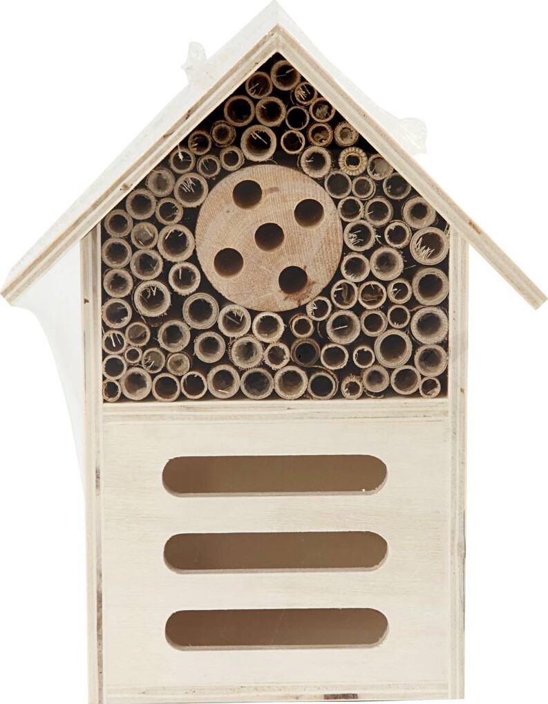 Insekt- Og Sommerfuglehotel - H 18 Cm - D 9 Cm - B 14 Cm - 1 Stk