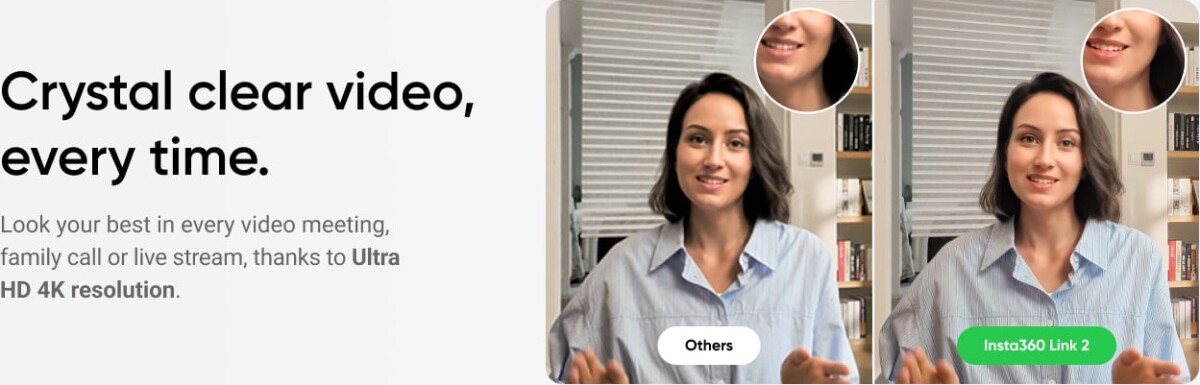 Insta360 - Link 2 Webcam