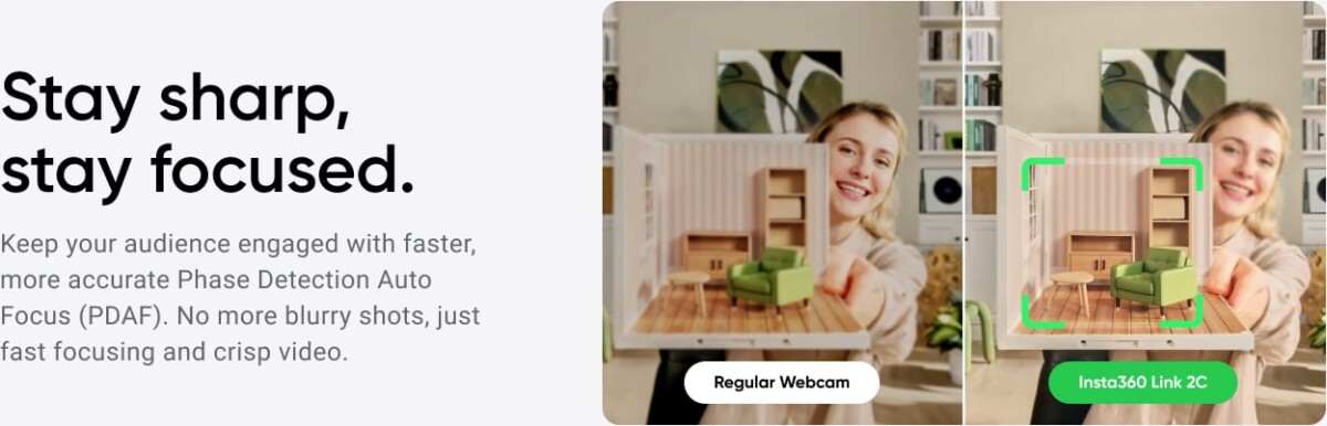 Insta360 - Link 2C Webcam