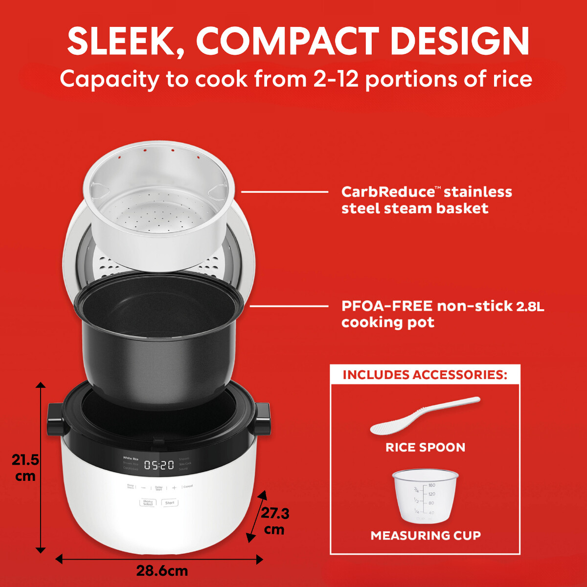 Instant - Damp- Riskoger 28L - 600W