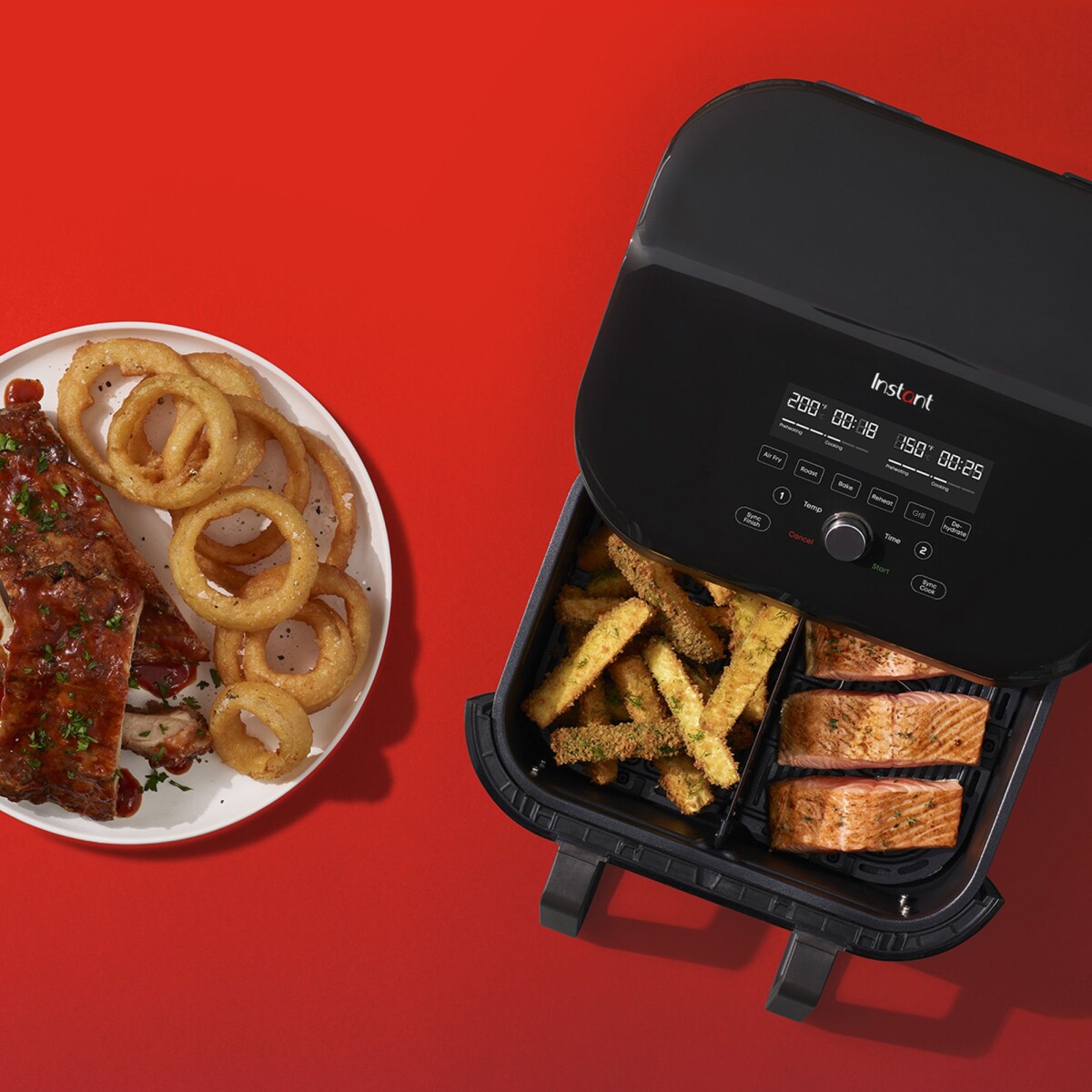 Instant - Vortex Plus Versazone 85 L Airfryer -1700W