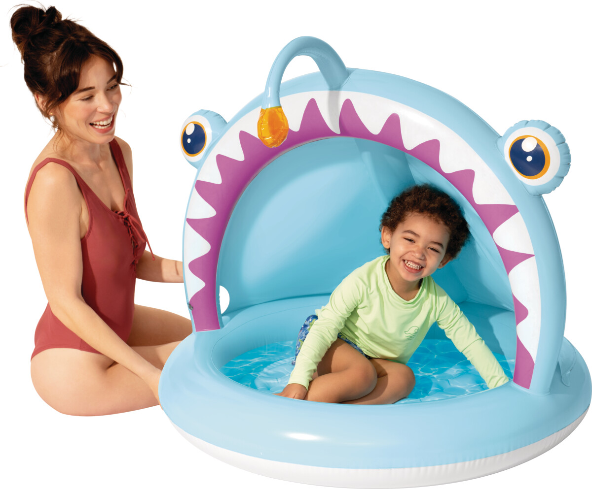 Angler Fish Baby Pool - 127X102Cm - 1-3 År - Intex