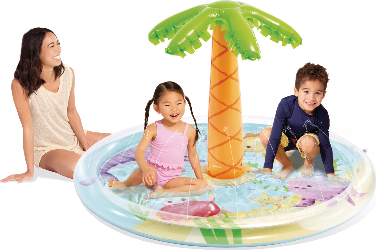 Intex - Palmetræ Spray Pool 173X104Cm
