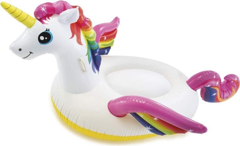 Intex - Stor Enhjørning Badedyr - Unicorn - Oppustelig